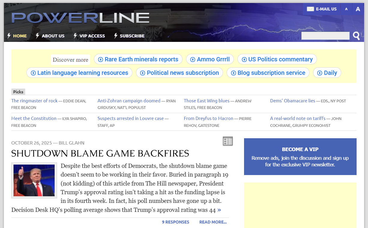 Powerline Blog