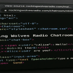 Behind the Source: Decoding view-“source:rockingwolvesradio.com/main/chatroom/chatroom.html” and Its Reflection of the Modern Web