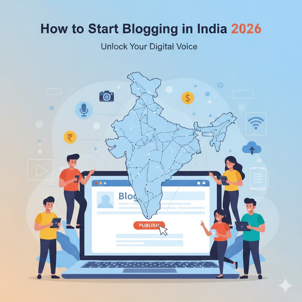 How to Start Blogging in India 2026