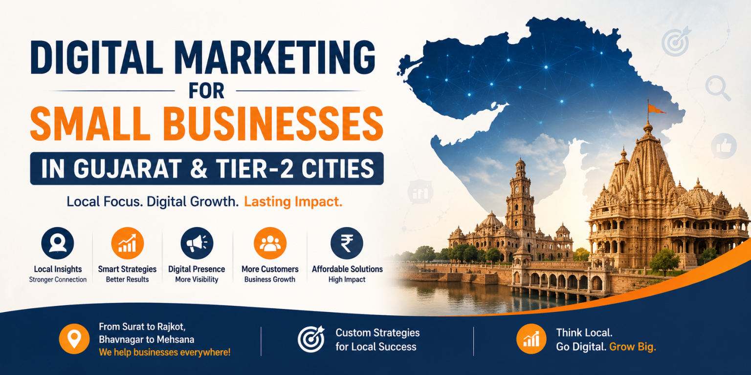 Digital Marketing for Small Businesses in Gujarat and Tier-2 Cities