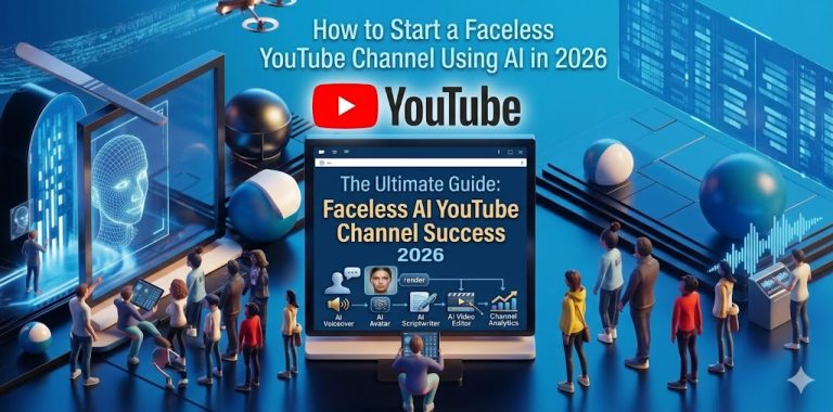 How to Start a Faceless YouTube Channel Using AI in 2026How to Start a Faceless YouTube Channel Using AI in 2026